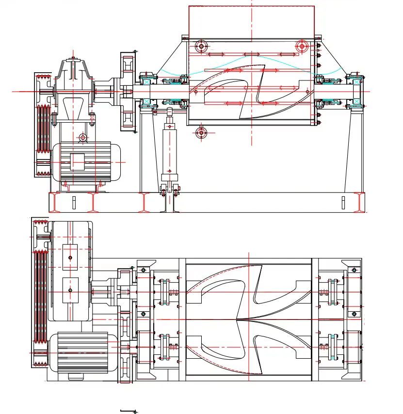 500L-High-Viscosity-Epoxy-Resin-Putty-Mixing-Double-Sigma-Kneader-Mixer
