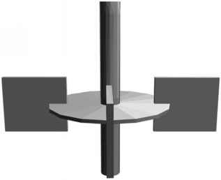 flat blade impeller